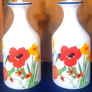 Large Vintage Milk Jug Table Lamps